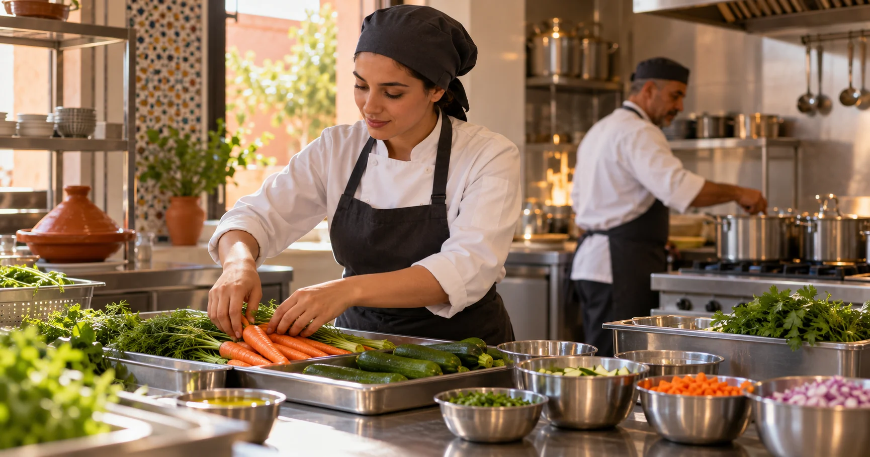 Recruter un aide de cuisine au Maroc : missions, hygiène et organisation